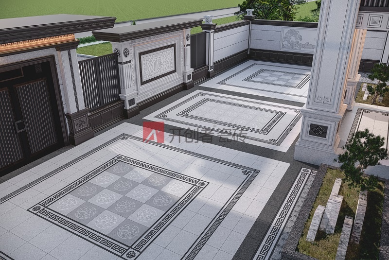 步步高升-芝麻白配芝麻黑