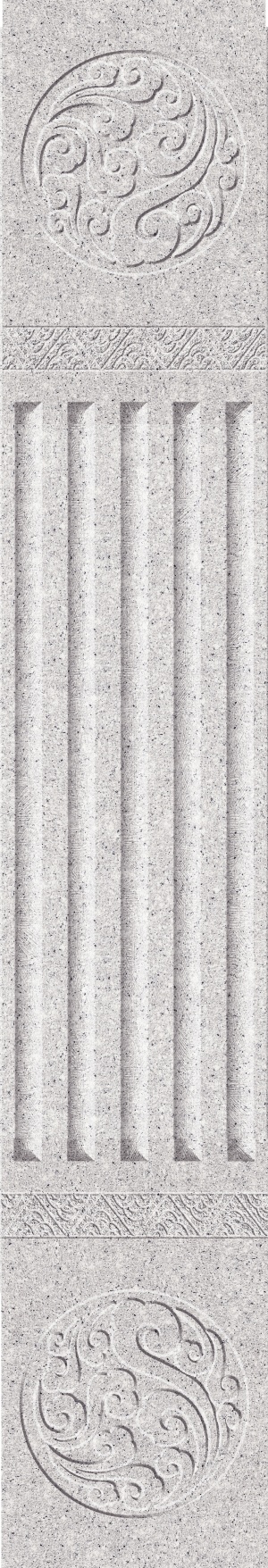 星空石-祥云凹凸板-双祥云