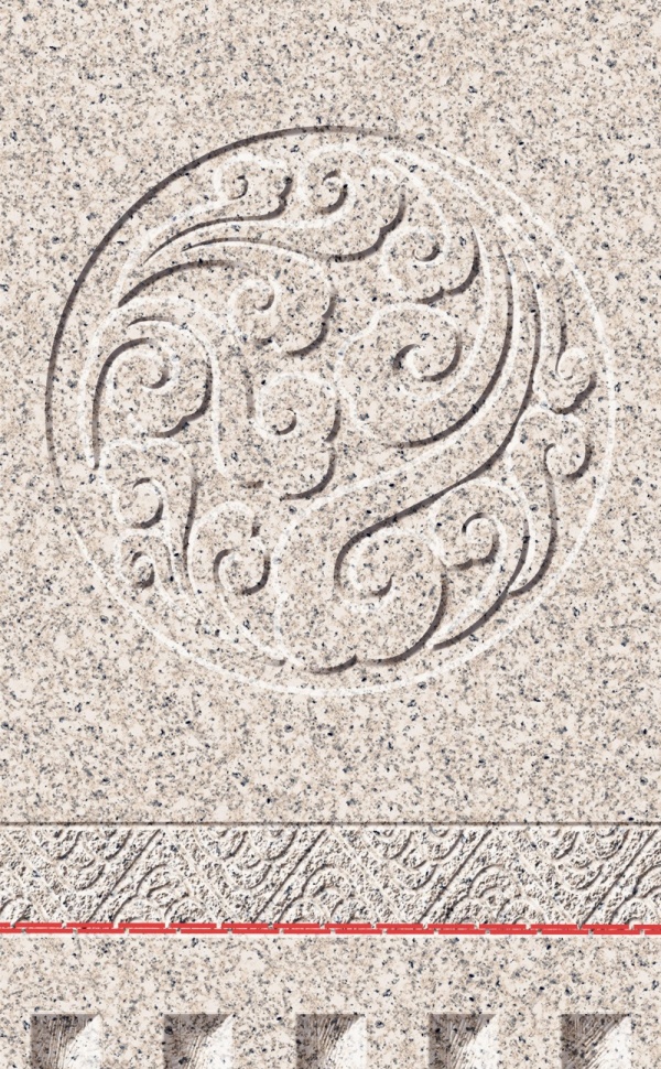 樱花红祥云。规格：500x800