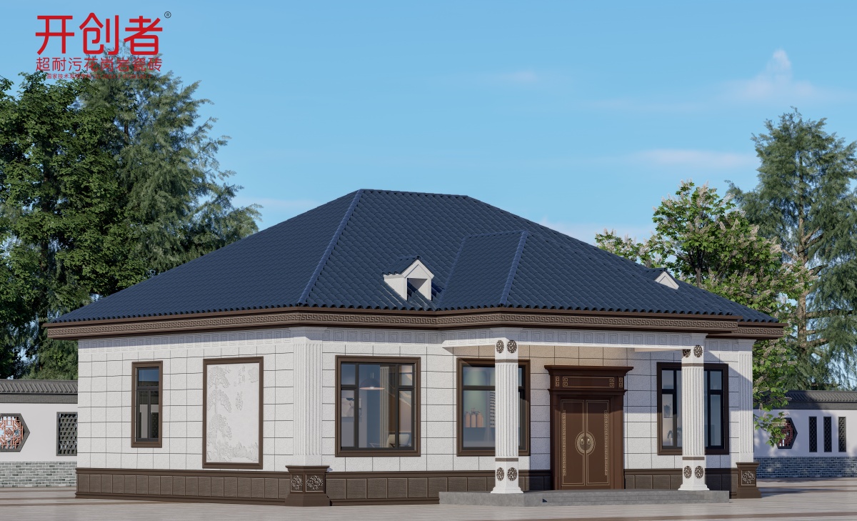 深咖+芝麻白-祥云凹凸板-双祥云