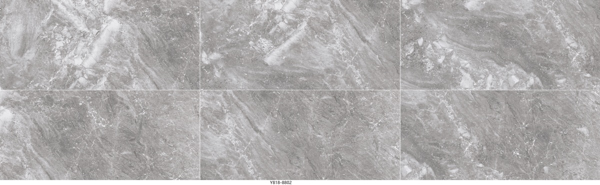 阿迪斯室内砖 数码釉精雕面 太空石Y818-8802 一石多面 通体斑点底 0.5%吸水率