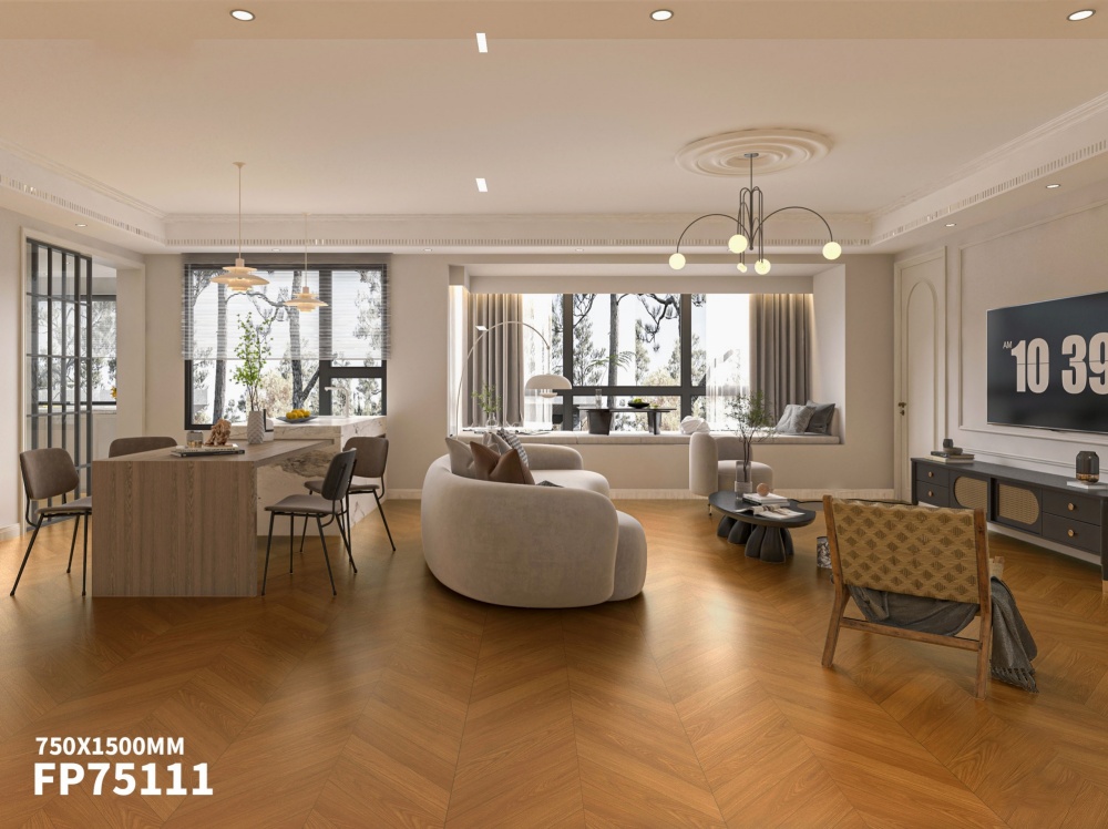 天鹅绒木纹砖FP75111