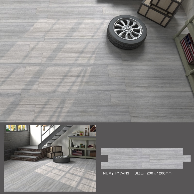 细条木纹模具面 自然木纹砖P17-N3 一砖多面 0.5%吸水率