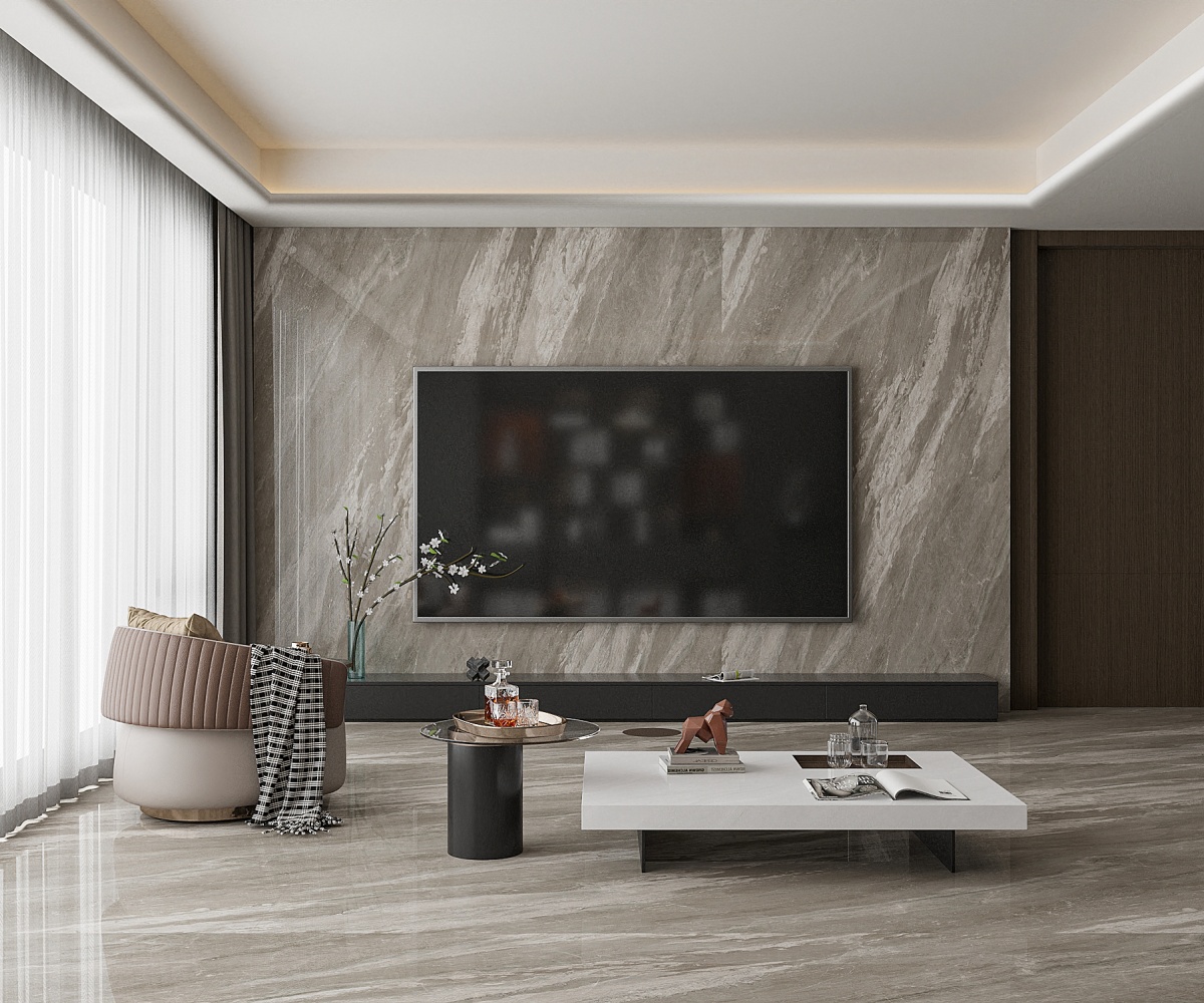 亮光 4579348海纳百川 一石六面 AB连纹