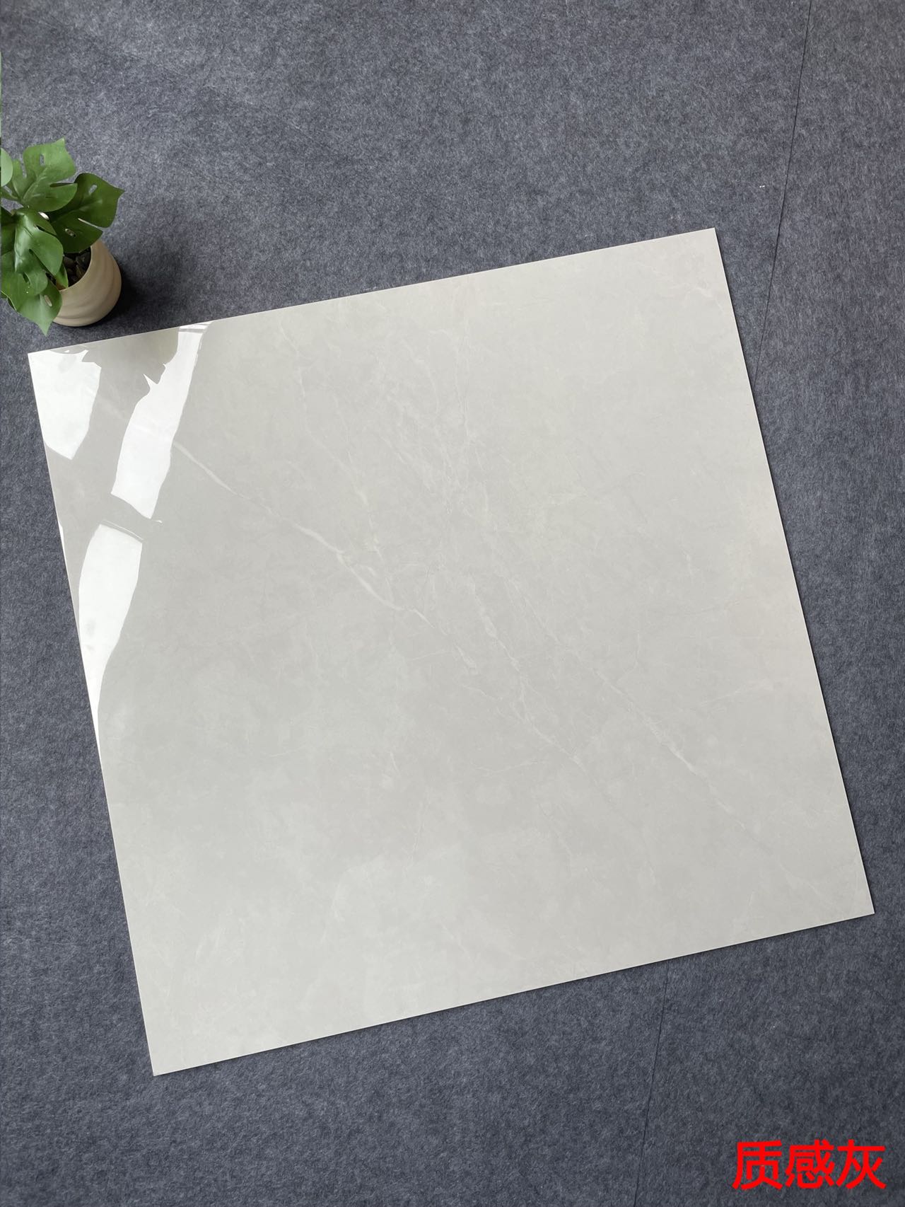 亮光 金刚通体大理石 GTL88017M质感灰 一石五面 自然切面 亮面通体