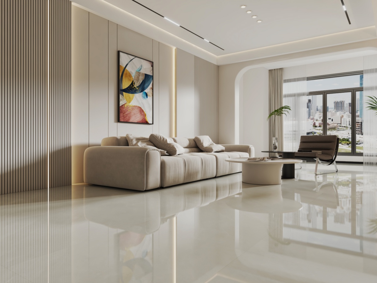 亮光 金刚通体大理石 GTL88016M雾岚岩 一石五面 自然切面 亮光通体