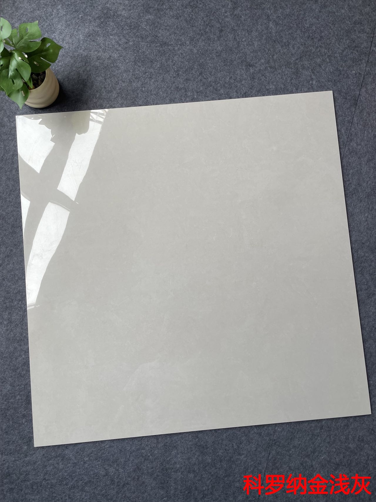 812H1216科罗纳金浅灰 亮光 12mm通体厚岩板 一石五面 自然切面 超防滑