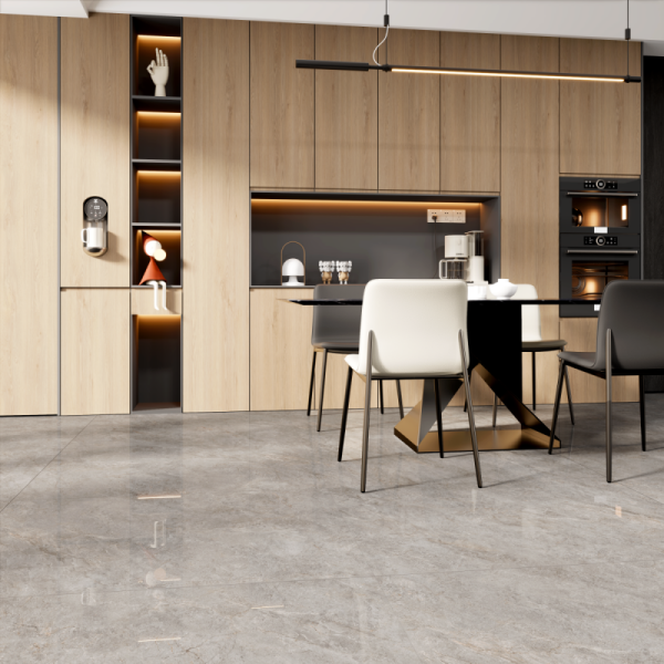 715GT1210青云灰 一石六面 自然切面 亮光通体