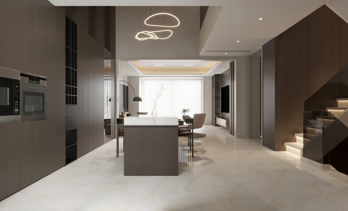 GT715217汉白玉 一石五面 自由连纹 亮光通体