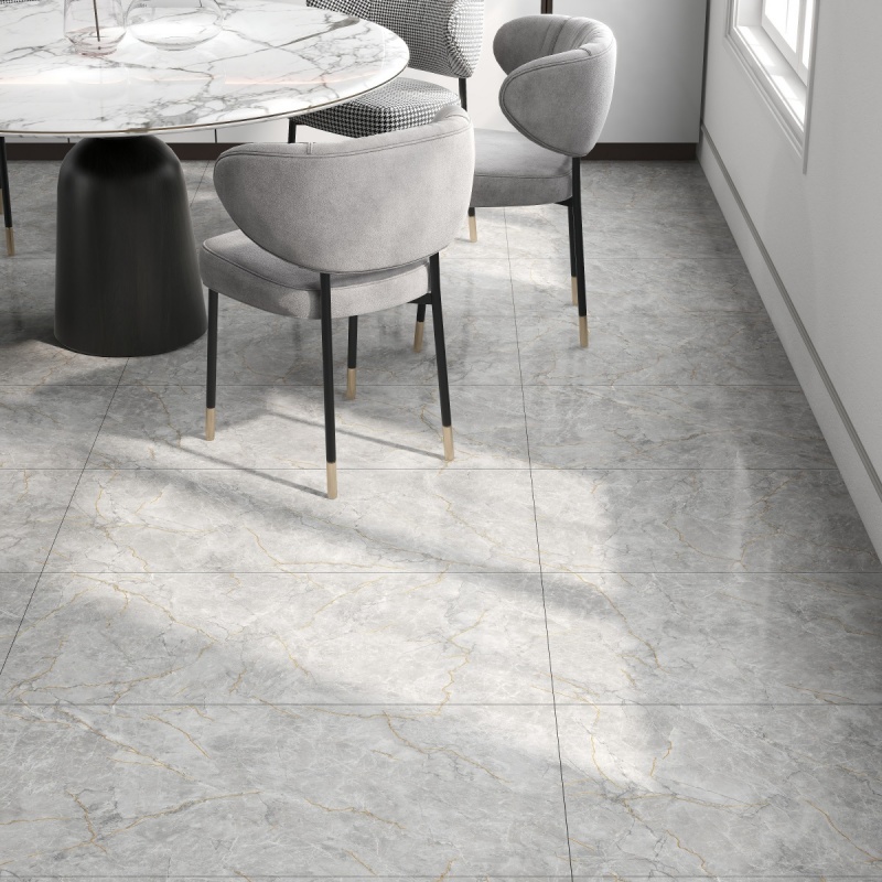 亮光 金砖王通体大理石 999K126007特斯拉金 一石五面 自由连纹 钛金工艺 亮光通体