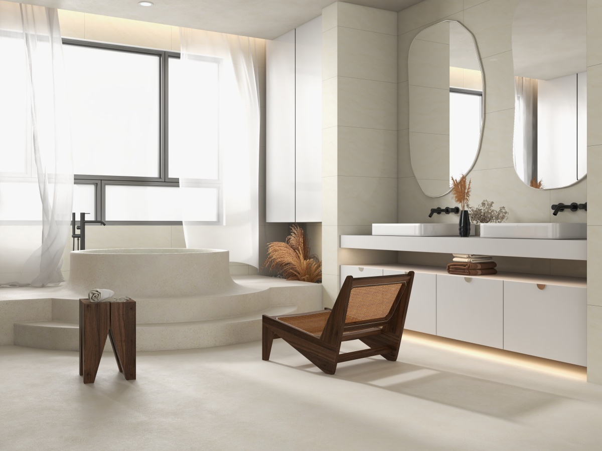 亮光 通体大理石 GT48605雅沁黄 一石五面 自由连纹 亮光通体中板