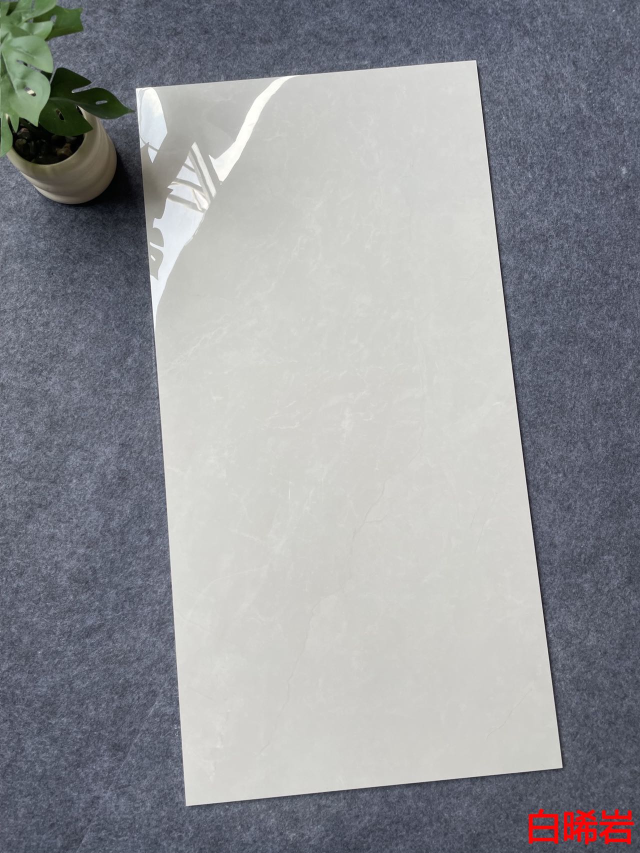 亮光 通体大理石 48ZM121白晞岩 一石五面 自然切面 亮光通体中板